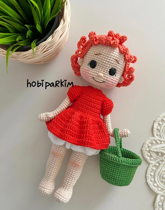 Ponyo Crochet Pattern: Ghibli Style Amigurumi Doll (PDF Pattern