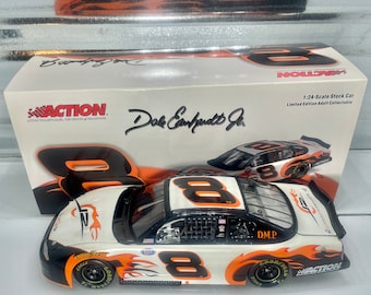 Action Racing Dale Earnhardt #8 1975 RPM Dodge 1:24 Diecast Car & Coin Bank 