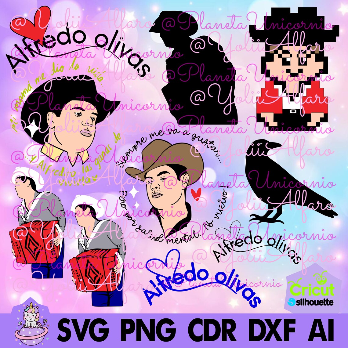 Alfredo Olivas 3 Alfredito Olivas Mexican Regional in Svg Etsy