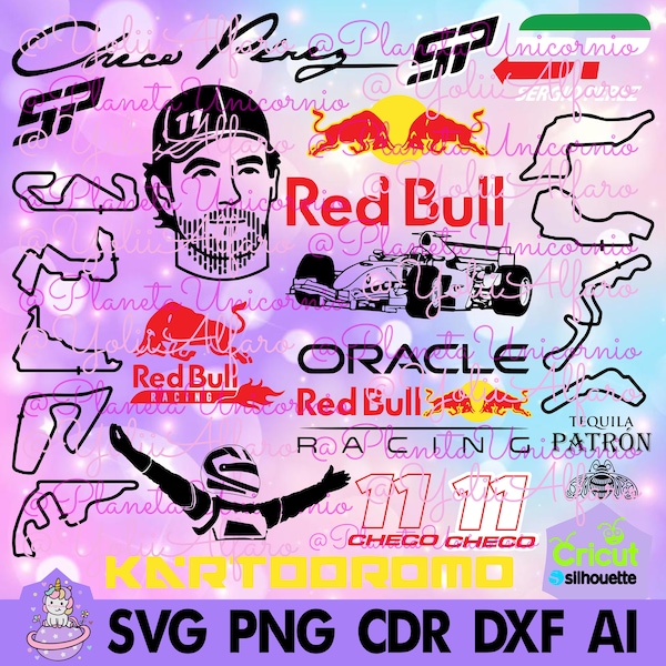 Sergio Pérez, checo perez, F1, piloto, formula 1 en svg, png, studio, dxf, cdr, jpg, ai