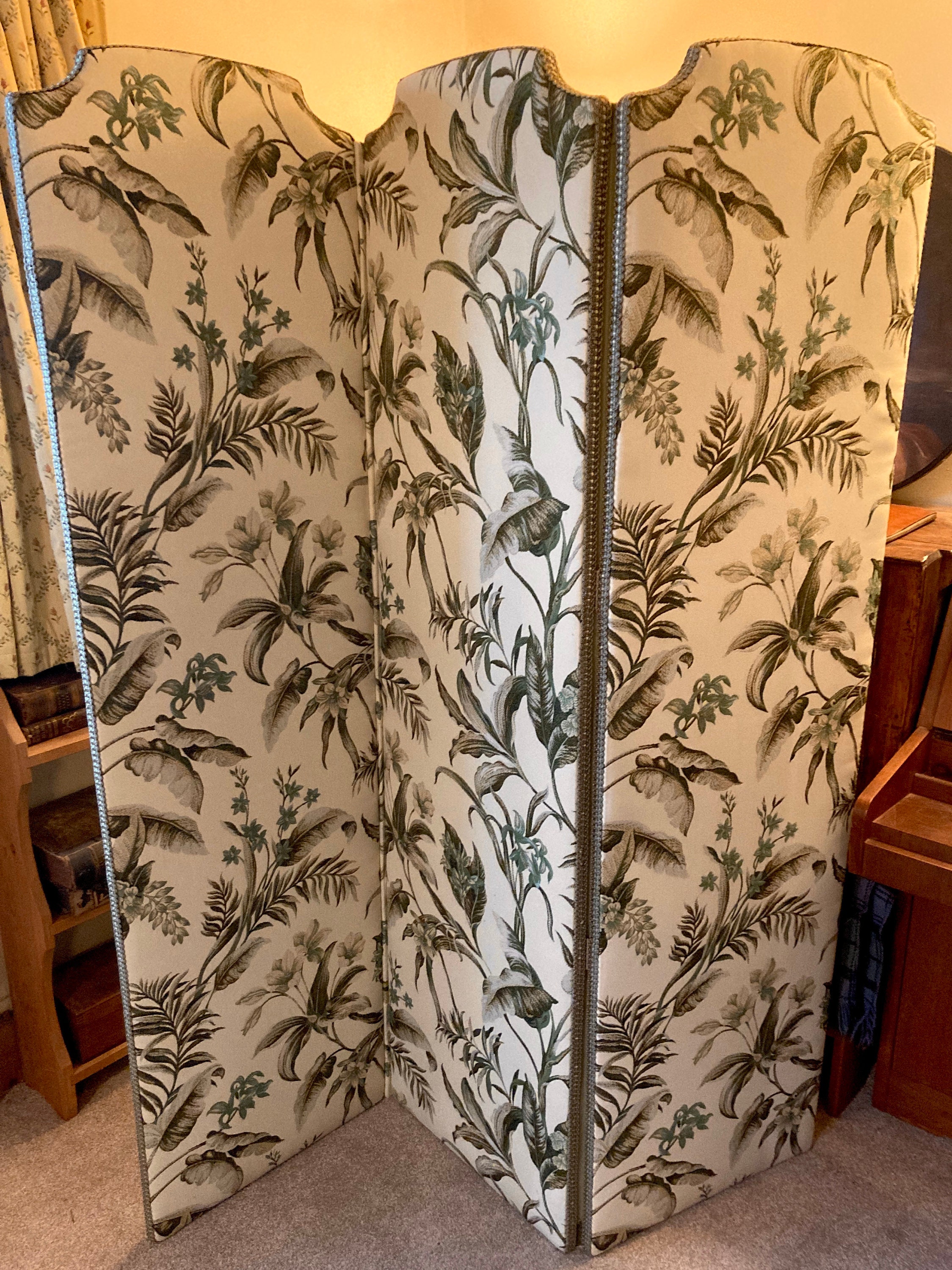 Antique Victorian Dressing Screen/room Divider - Etsy