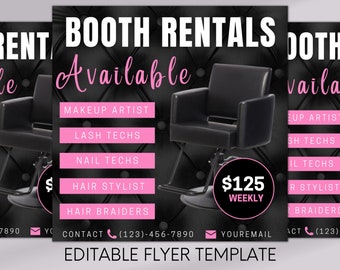 booth rental salon prices