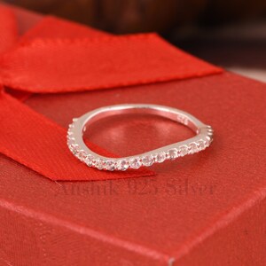 100% Natural White Topaz Ring, Gemstone Ring, White Halo Ring, 925 Sterling Silver Jewelry, Birthday Gift, Ring For Best Friend