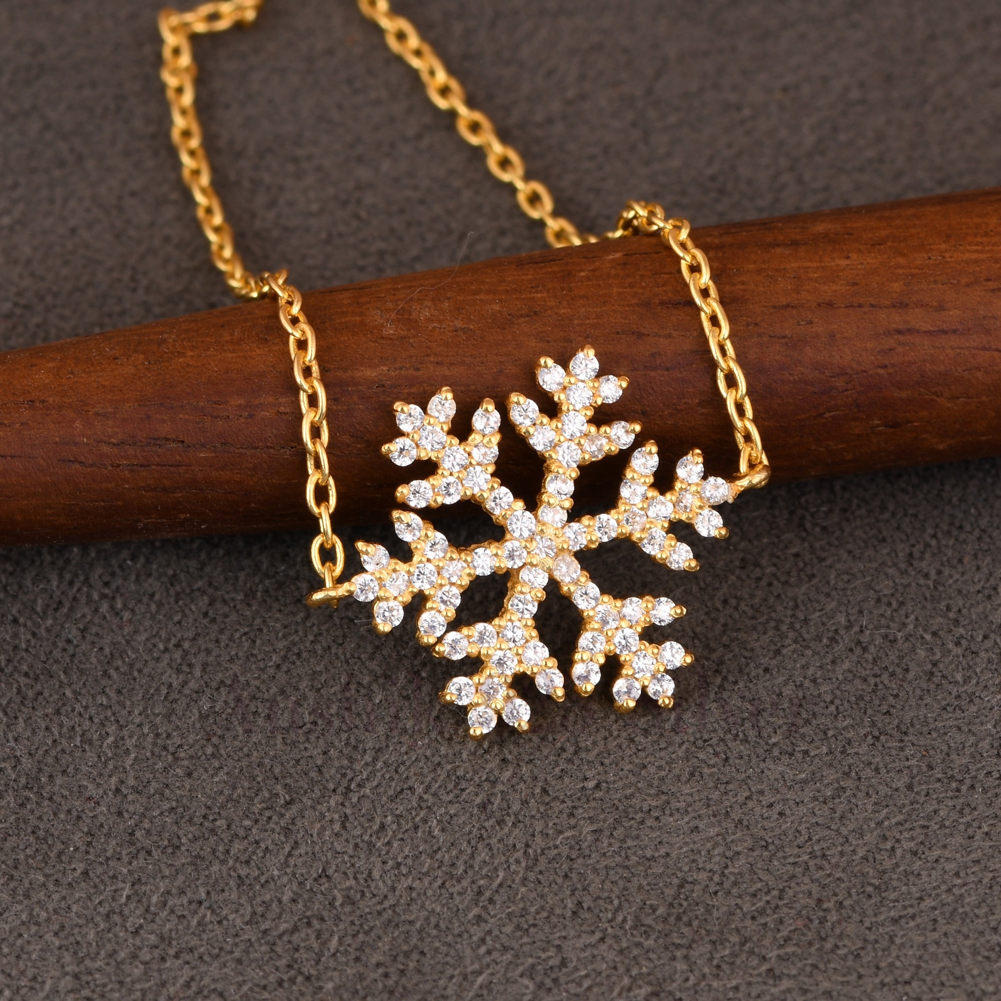 Clearine 925 Argento Fiocco di Neve Bracciale per Donne