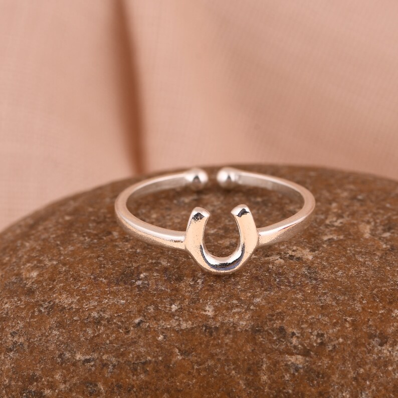 Horseshoe / Lucky Horseshoe Ring / Horseshoe Ring / Gift for Etsy
