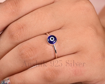 Evil eye finger ring discount