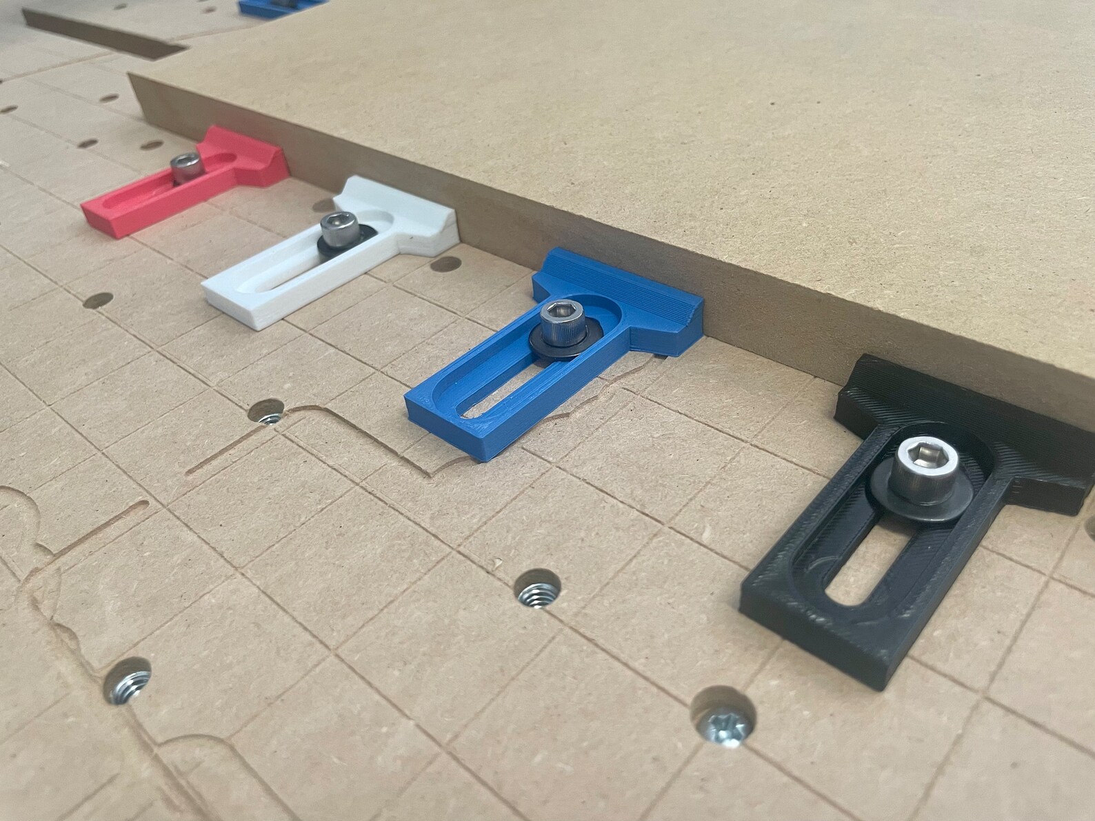 CNC Side Clamps Low Profile 3D Printed CNC Clamps and Fences Etsy