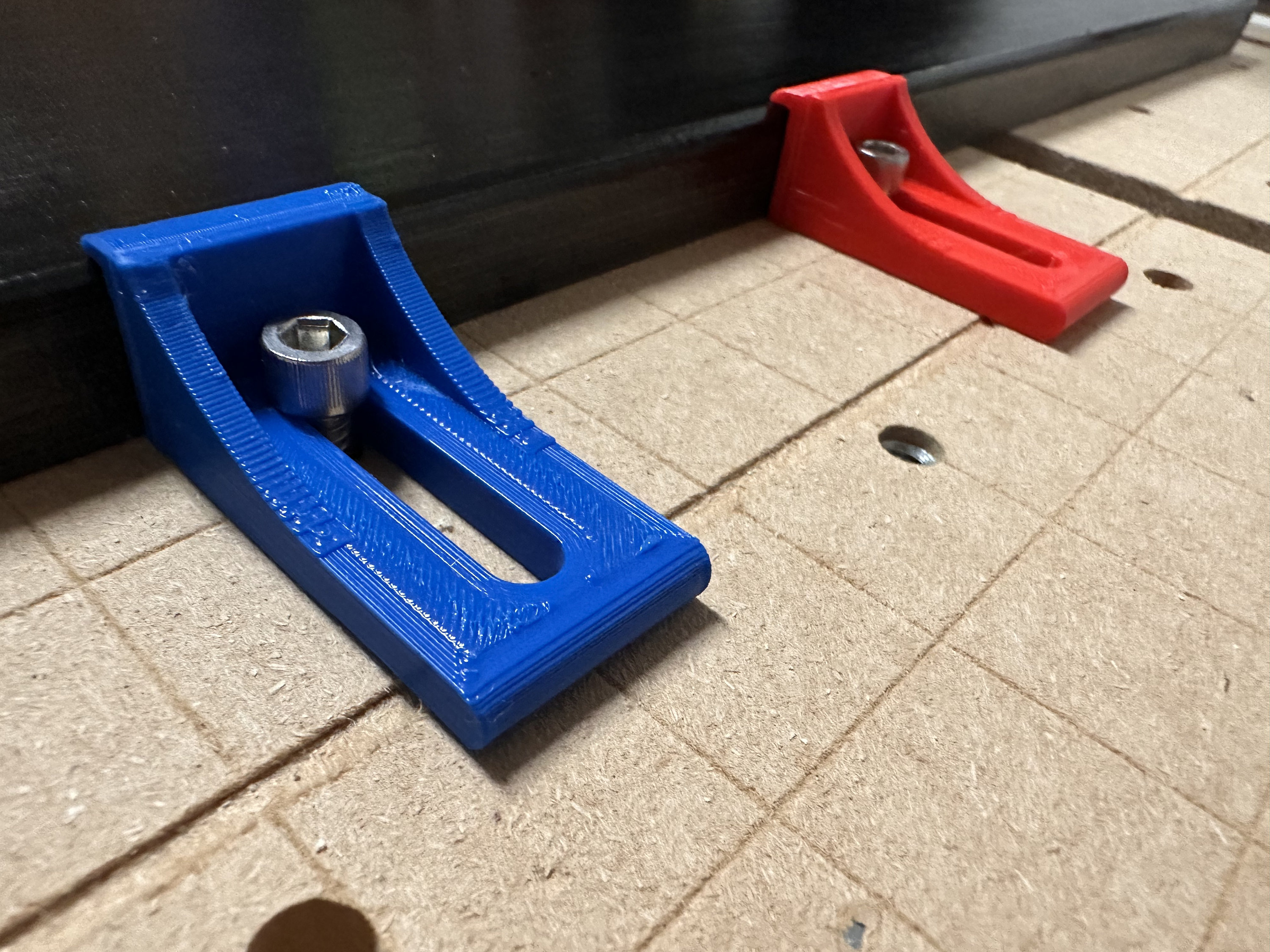 CNC Toe Clamps Low Profile 3D Printed CNC Down Side Pressure Etsy