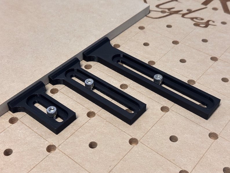 CNC Side Clamps Low Profile 3D Printed CNC Clamps and Fences Etsy