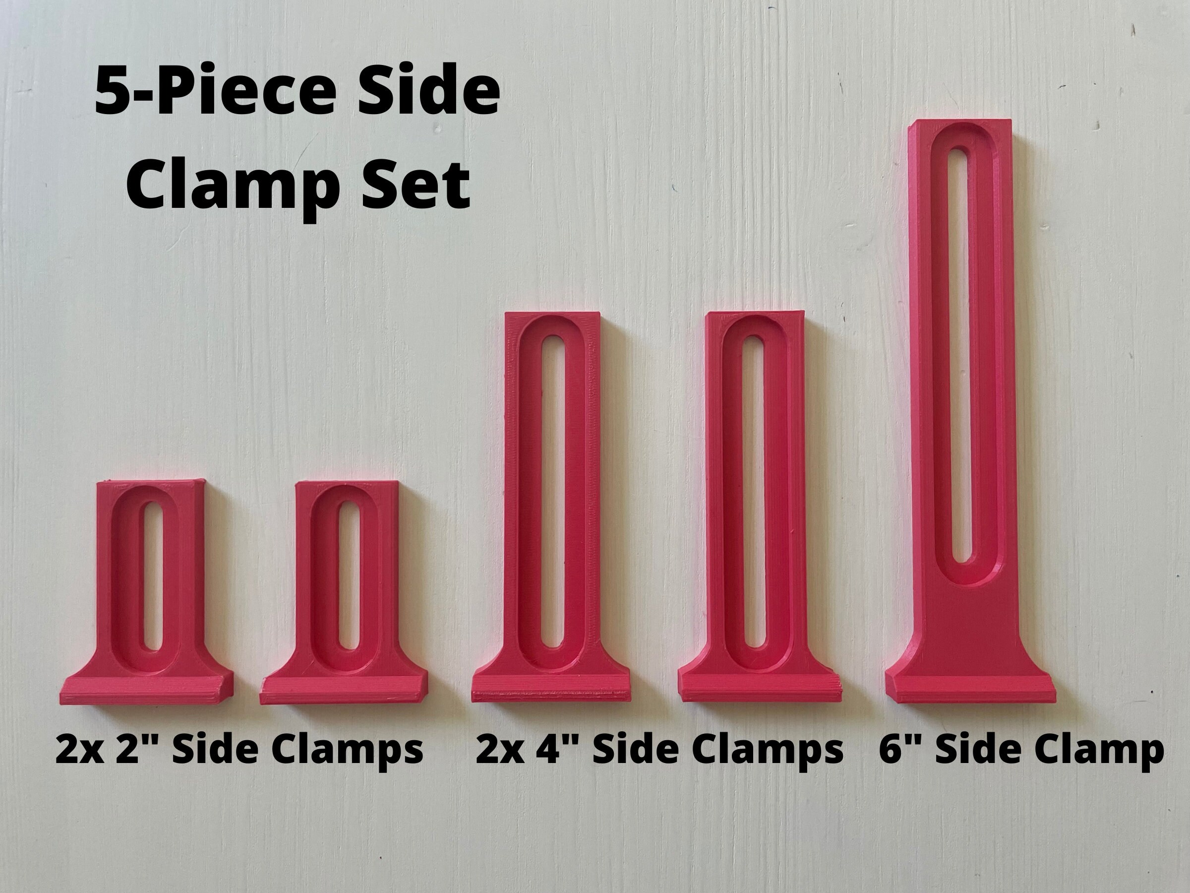 CNC Side Clamps Low Profile 3D Printed CNC Clamps and Fences Etsy