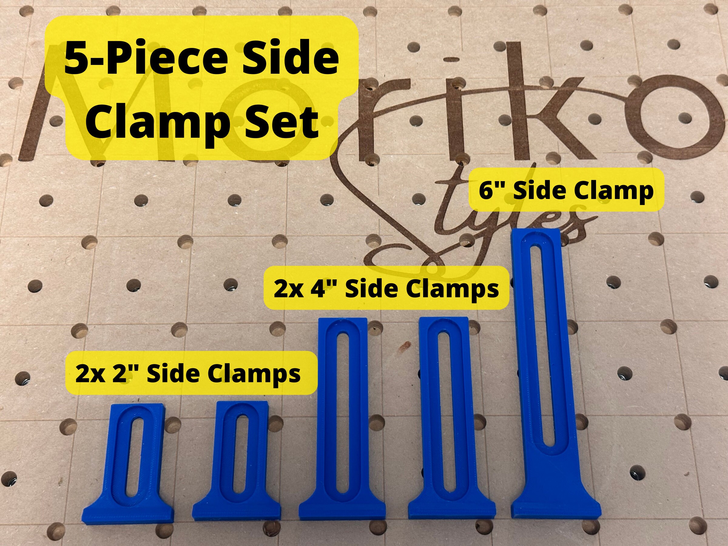 CNC Side Clamps Low Profile 3D Printed CNC Clamps and Fences Etsy