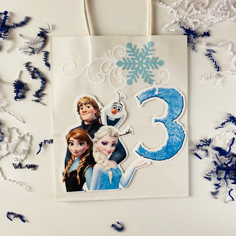 personalised frozen bolsa