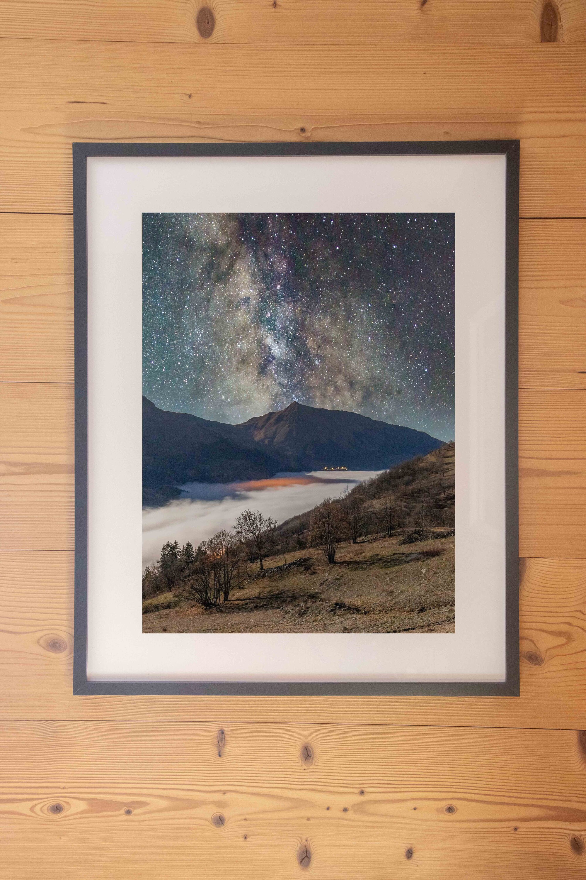 Voie Lactée sur Crève Tête Vallée Des Belleville