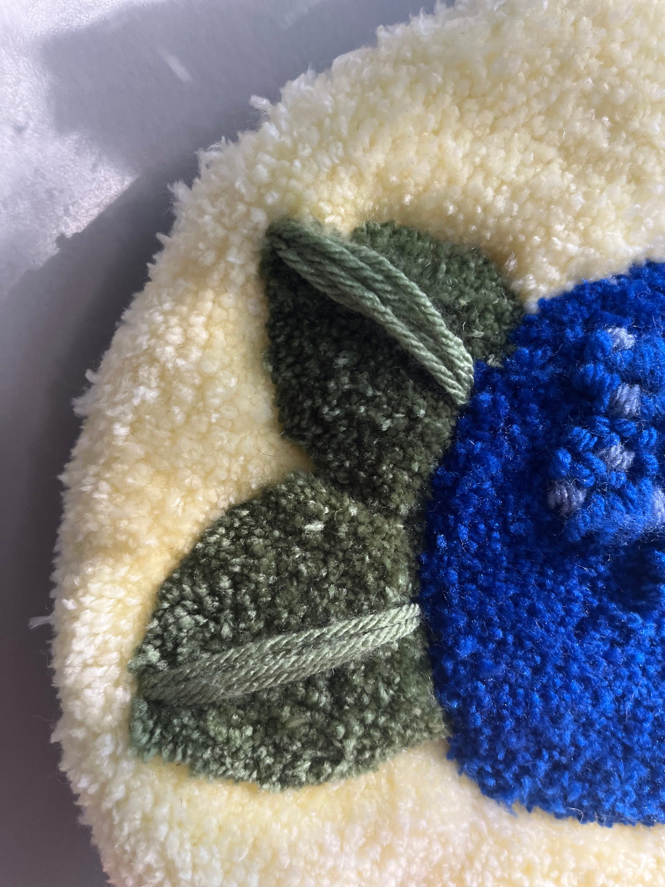 Blueberry Cream Rug - Etsy