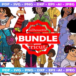 Encanto svg, Encanto Birthday, Encanto Bundle SVG , Mirabel svg, Luisa svg, Isabela svg, Cute Antonio svg, Camillo png, Madrigal SVG