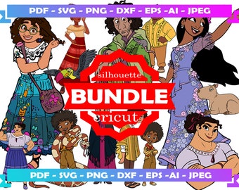 Encanto svg, Encanto Birthday, Encanto Bundle SVG , Mirabel svg, Luisa svg, Isabela svg, Cute Antonio svg, Camillo png, Madrigal SVG