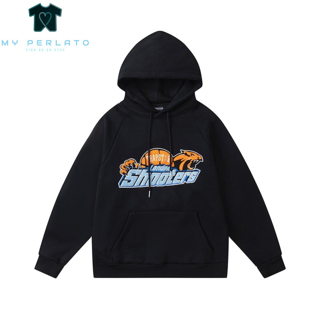 Sweat à capuche Trapstar brodé Trapstar London Shooters Etsy France