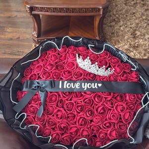 Happy Birthday Flower Bouquet Artificial Flowers - Happy Anniversary Flower Bouquet