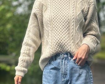 Knitting Pattern - 108 Sweater / Aran sweater