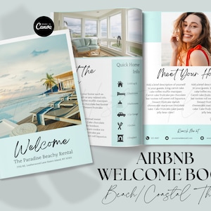 Beach House Guest Book: Welcome Guest Book for vacation home