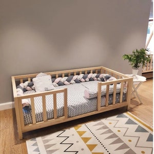 Lit Pour Tout Petits Lit Complet Pour Tout Petits Lit Au Sol Etsy Canada Lit Pour Tout Petits Lit Complet Pour Tout Petits Lit Au Sol Etsy Canada