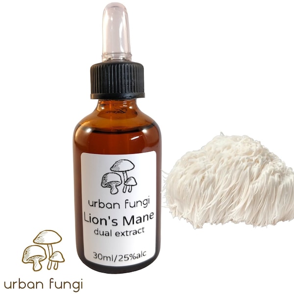 Lions Mane Tincture Dual Extract Boost Your Memory