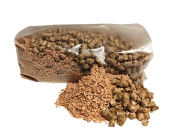 Organic straw based Mushroom Dry Substrate