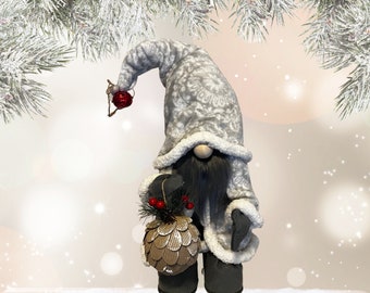 Santa Gnome, Christmas Gnome, Gnome, Holiday Décor/Santa Claus Gnome