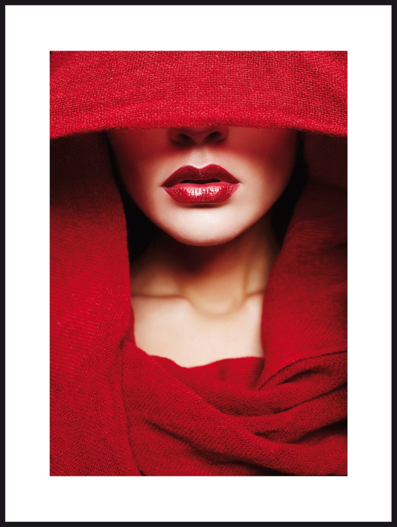 Model Portrait bianka Wall Art Digital Print - Etsy