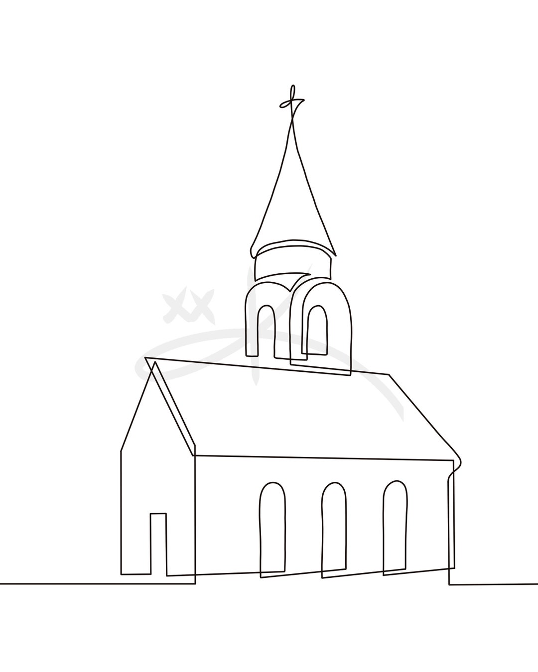 Church Drawing
