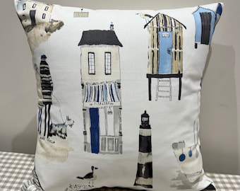Seaside design cushion covers