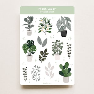 Stickervel - Plantenliefhebber, Kamerplanten