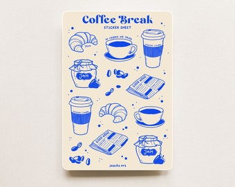 Sticker Sheet - Coffee Lover