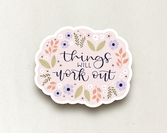 Pegatinas - Las cosas saldrán bien