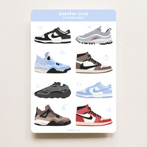Sticker Sheet - Sneaker Love