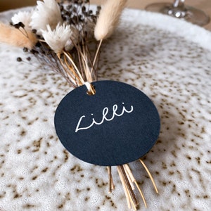 Round name tags | personalized | Place Cards | place cards | Gift Tags | wedding | Celebration |