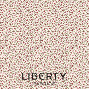 LIBERTY LONDON Stoff HEIRLOOM 4 Little Buds, Lasenby-Baumwollstoff Meterware, Patchwork- und Quiltstoff 19,90 Eur/m