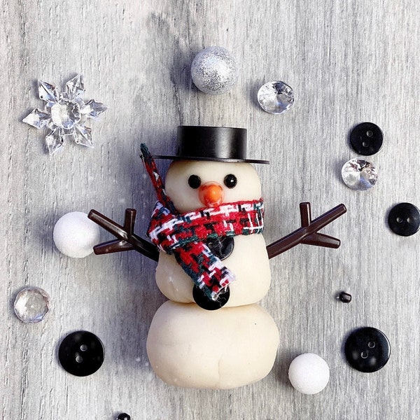 Playdoh Snowman Kit - Etsy