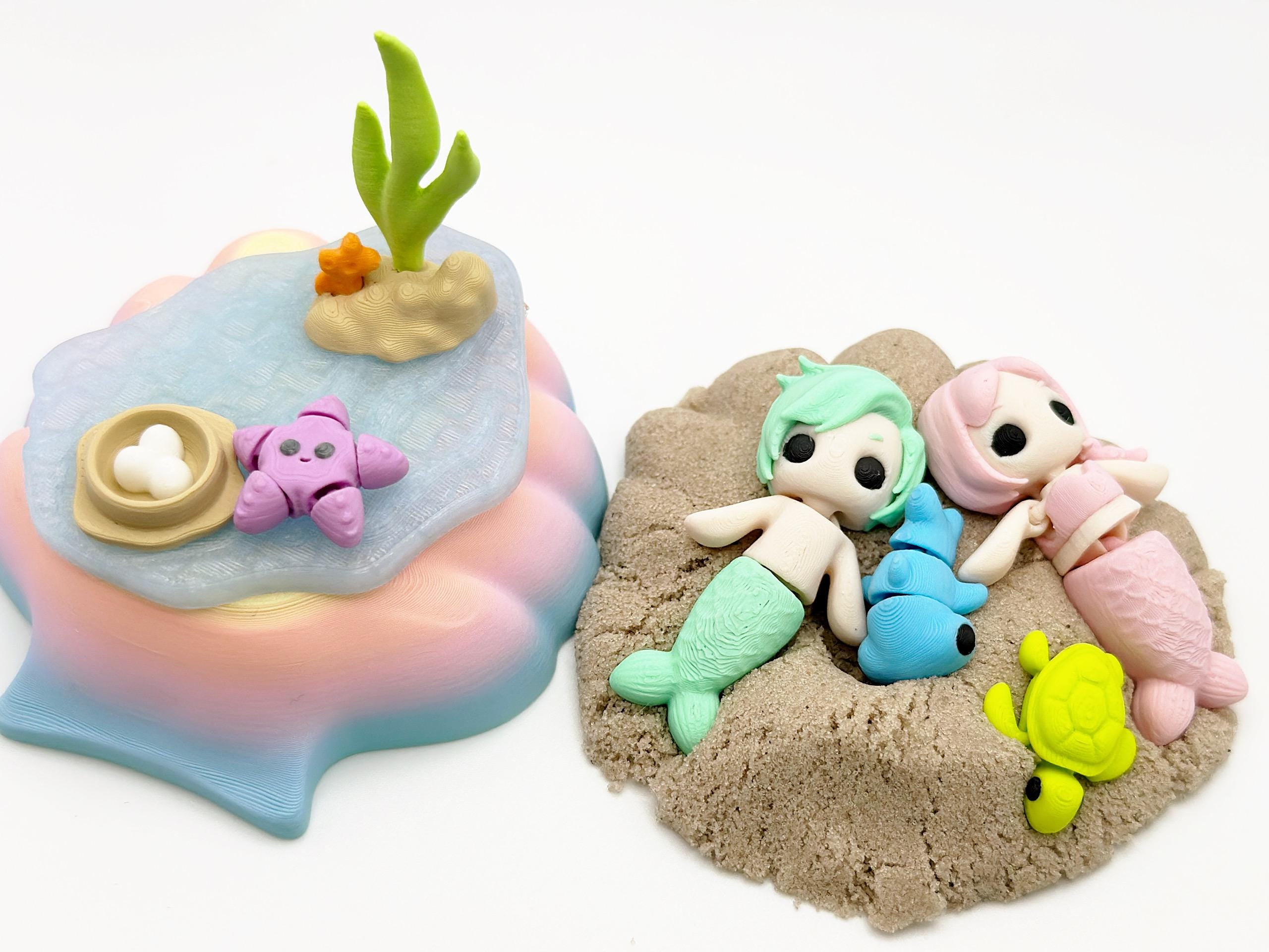 Sand Box Mini Shell Zen Garden Shell Sandbox Cubicle Decor Aquascape Aquarium Cave Desktop ...