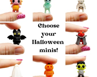 Halloween Miniatures, 3d Print, Articulated Animals, Occupational Therapy, Stress Relief, Halloween Advent, Dancing Skeleton, Cute Black Bat