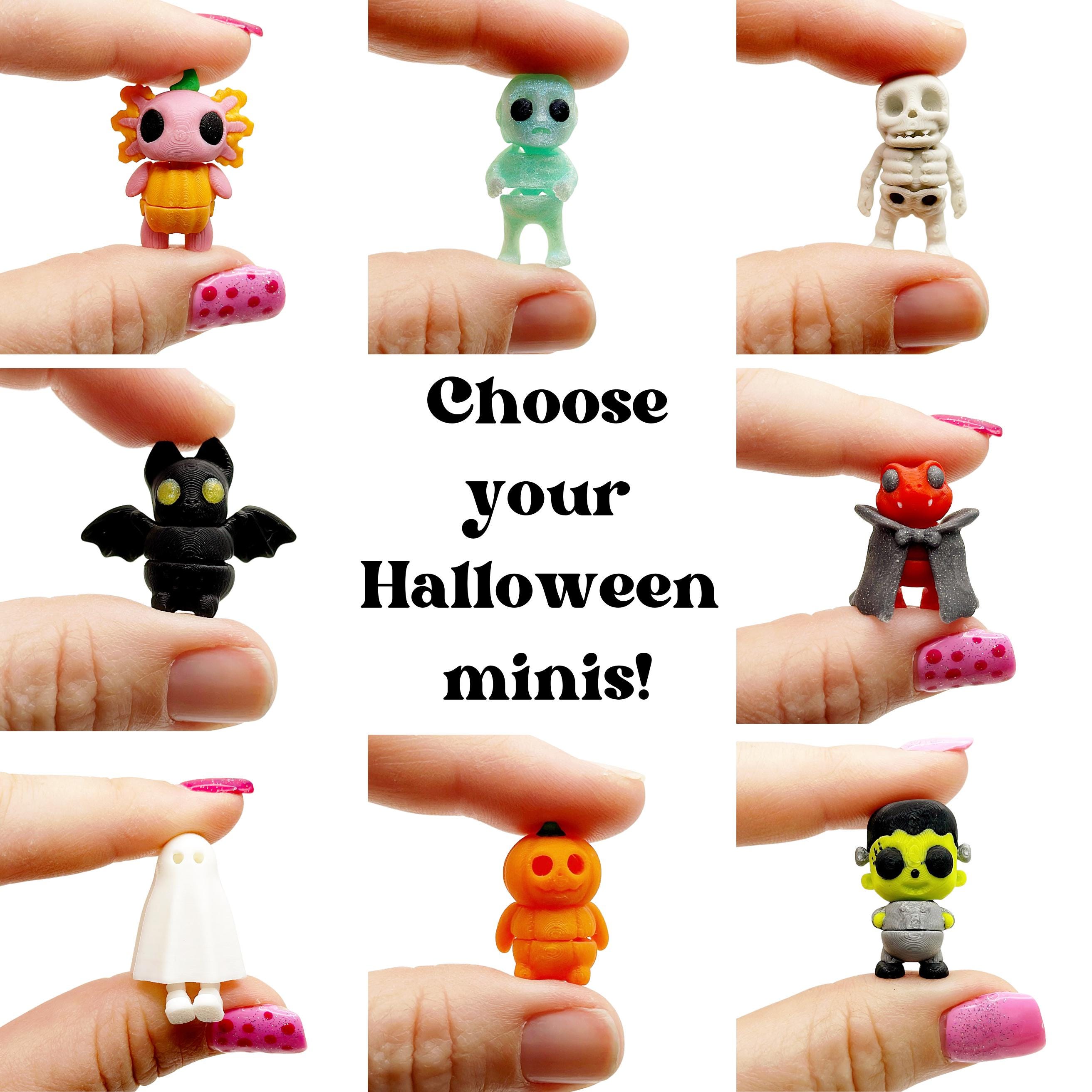 Halloween Miniatures, 3d Print, Articulated Animals, Occupational