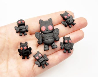 Mothman Figurine Supernatural Creepy Cute Cryptids 3d Printed Miniatures Cryptozoology Paranormal Fidgets Articulated Cthulhu West Virgina