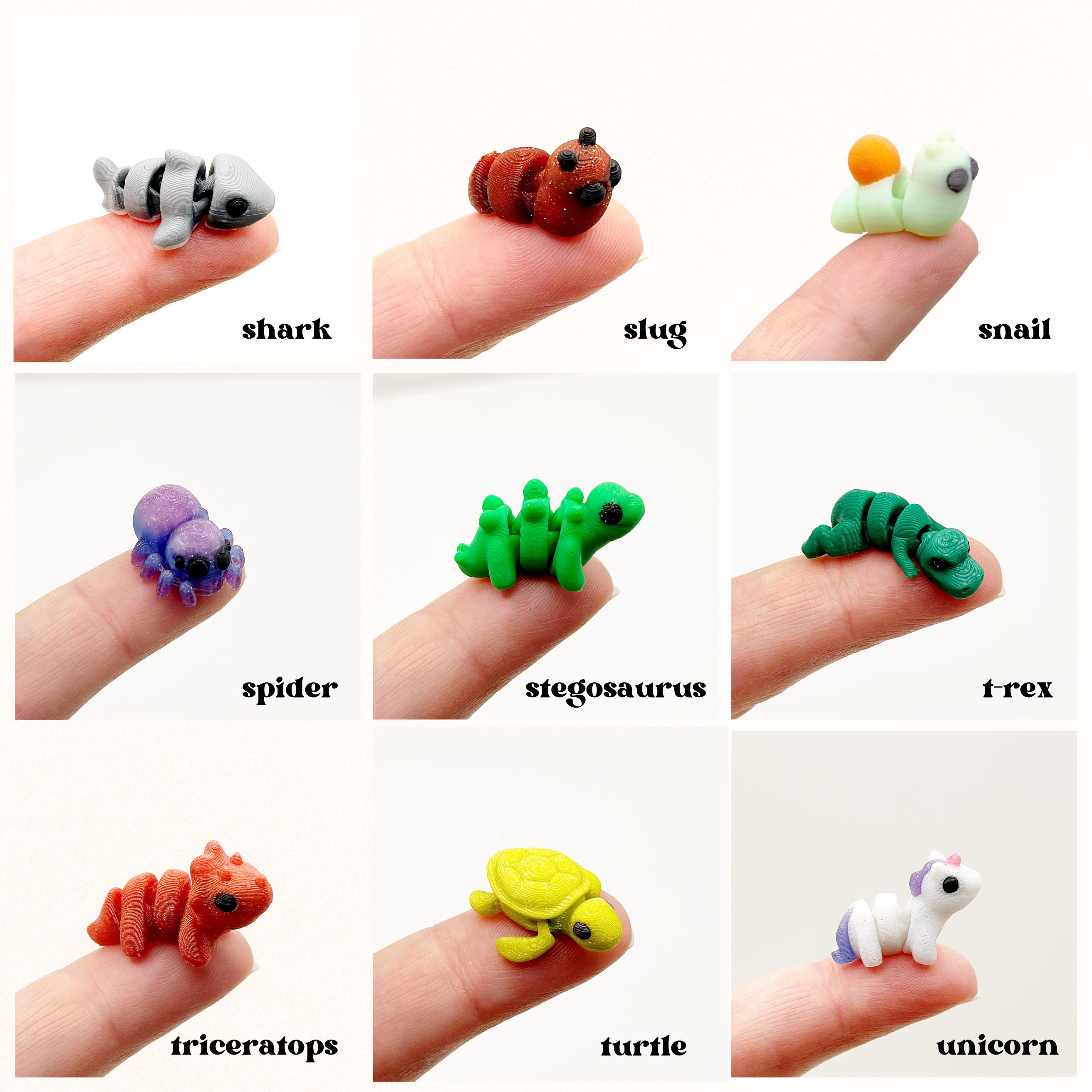 Mini Animals, Minis, Mini Figures, Tiny Animals, 3D Printed Minis ...