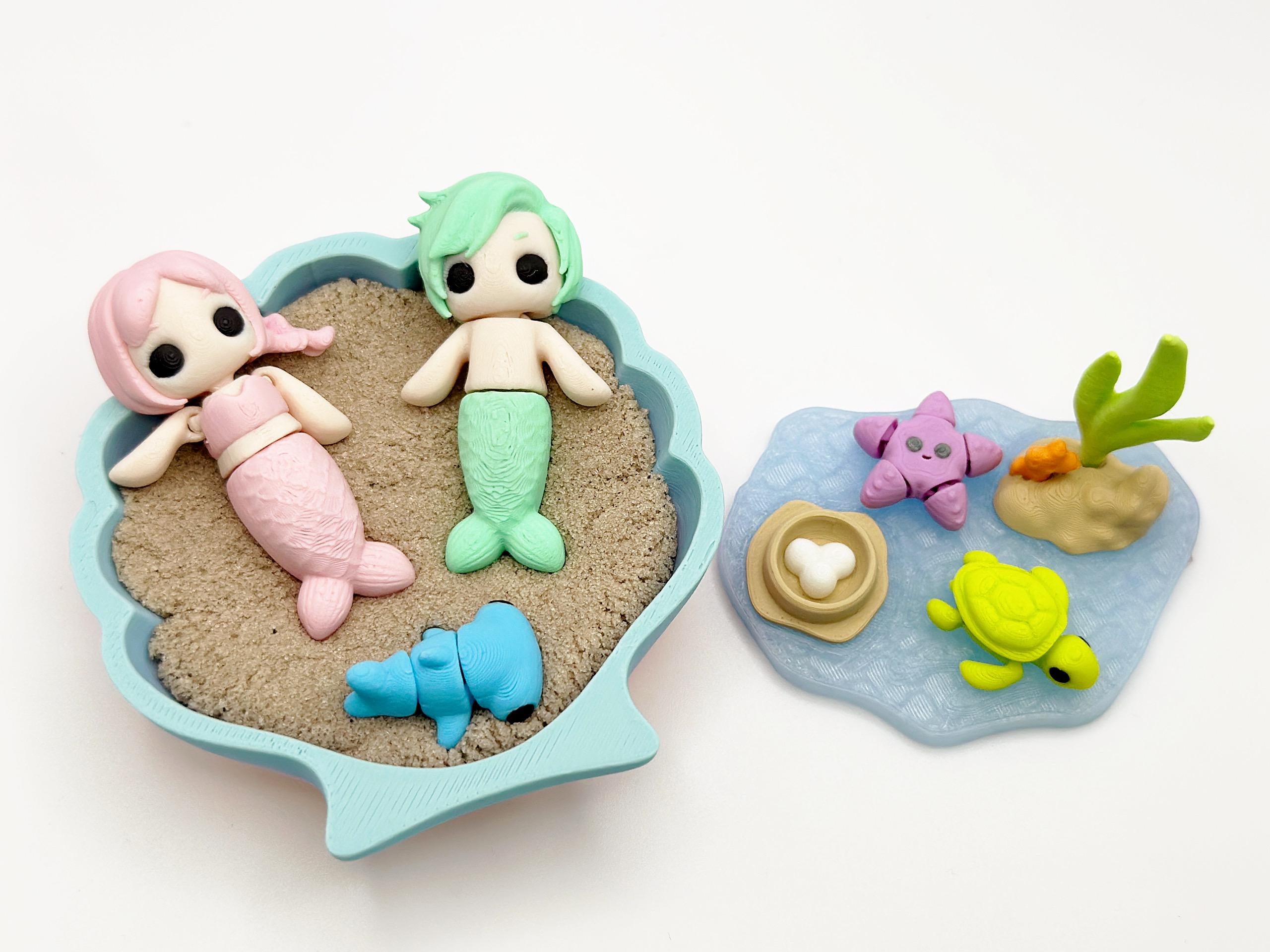 Sand Box Mini Shell Zen Garden Shell Sandbox Cubicle Decor Aquascape Aquarium Cave Desktop ...