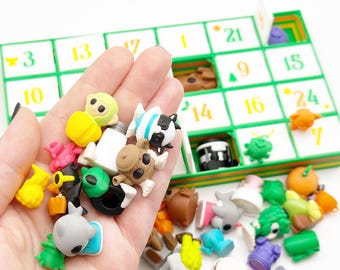 Brainrot Advent Calendar for Teens Kids Christmas Countdown Minis 3D Printed Mystery Box Italian Tralalero Tralala Tung Sahur 2025 Fillers