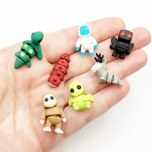 赤ちゃんクリプティッドフィギュア超自然不気味かわいいクリプティッド3Dプリントミニチュア暗号動物学超常現象フィジェット関節モスマンクトゥルフ