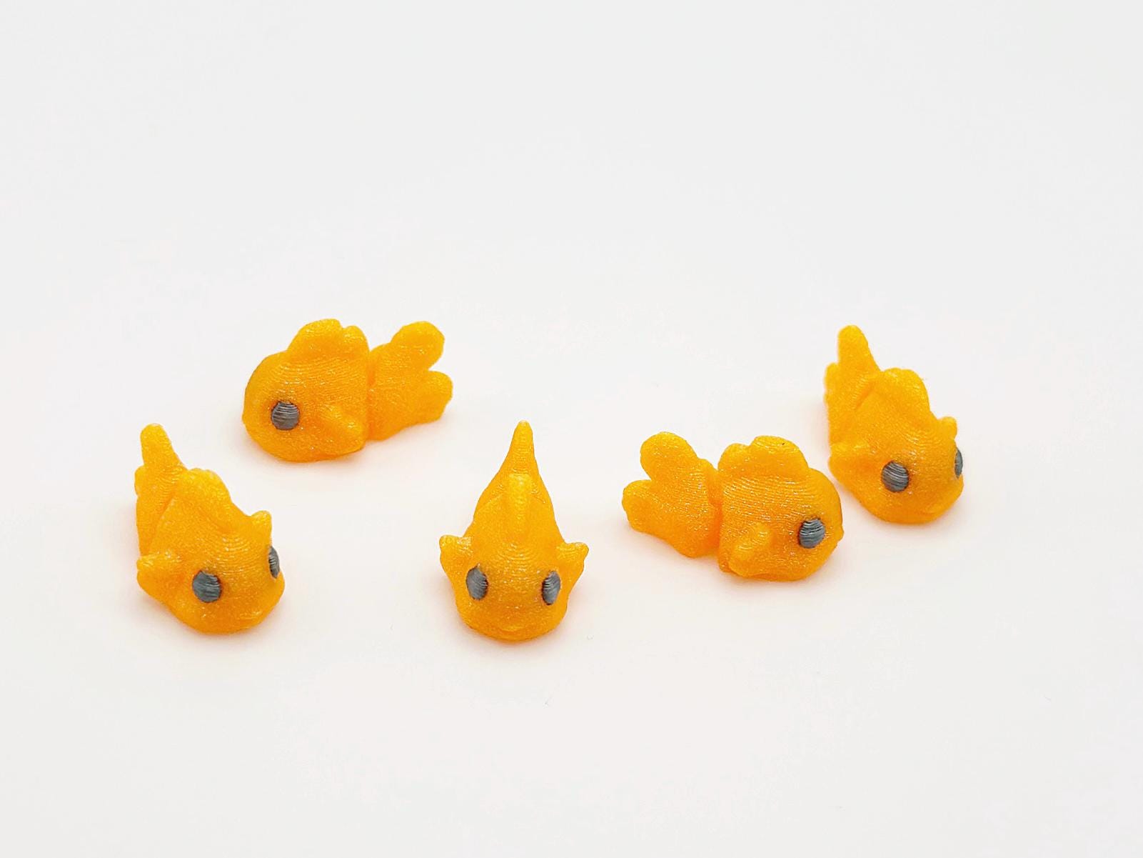 Goldfish Articulated Animal 3d Printed Koi Fish Diorama Terrarium Fairy ...