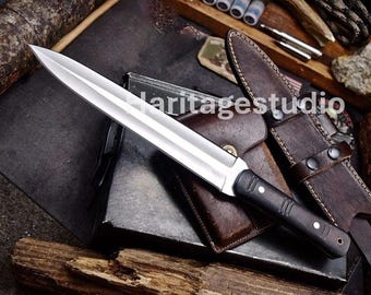 Fantasy daggers Handmade dagger D2 tool steel knife