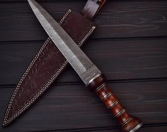 Dague de chasse en acier d2 faite main fantaisie pour homme