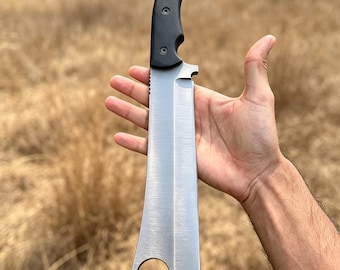 Machette pour homme, épée courte artisanale en acier 6150, cadeau pour homme